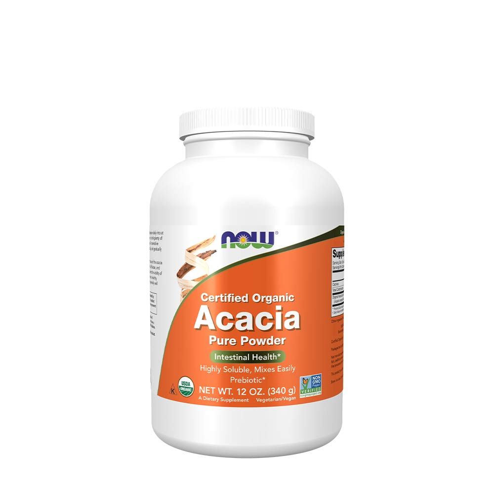 NOW - TERMÉSZETES AKÁCIA ROST POR - ACACIA FIBER ORGANIC POWDER - 340 G NOW - TERMÉSZETES AKÁCIA ROST POR - ACACIA FIBER ORGANIC POWDER - 340 G