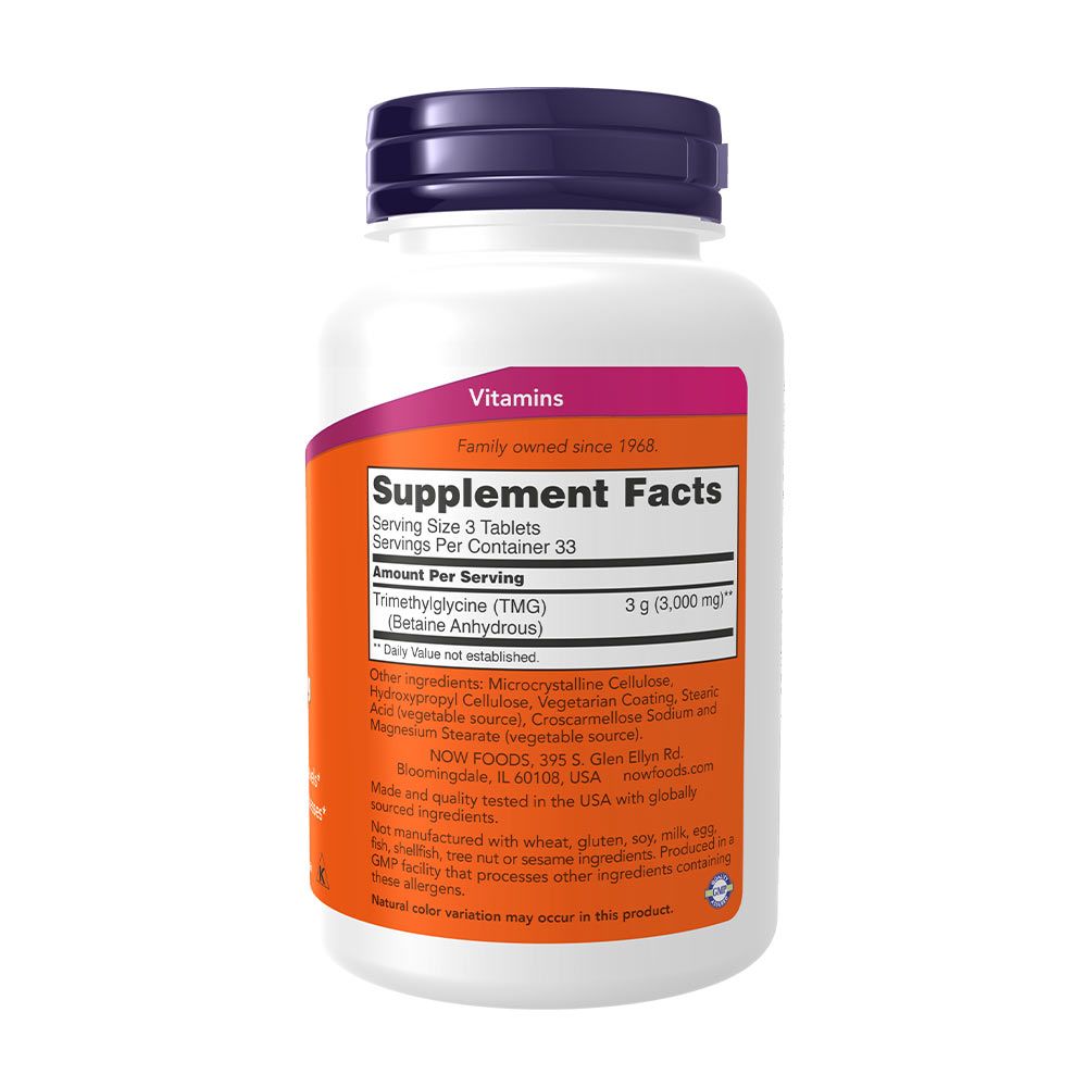 NOW - TMG 1000 MG - 100 TABLETTA NOW - TMG 1000 MG - 100 TABLETTA