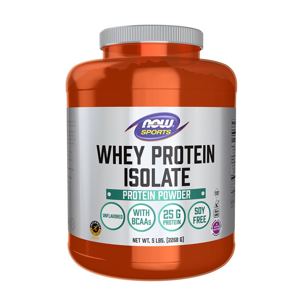 NOW - WHEY PROTEIN ISOLATE -TEJSAVÓFEHÉRJE IZOLÁTUM - ÍZESÍTETLEN - 2268 G NOW - WHEY PROTEIN ISOLATE -TEJSAVÓFEHÉRJE IZOLÁTUM - ÍZESÍTETLEN - 2268 G