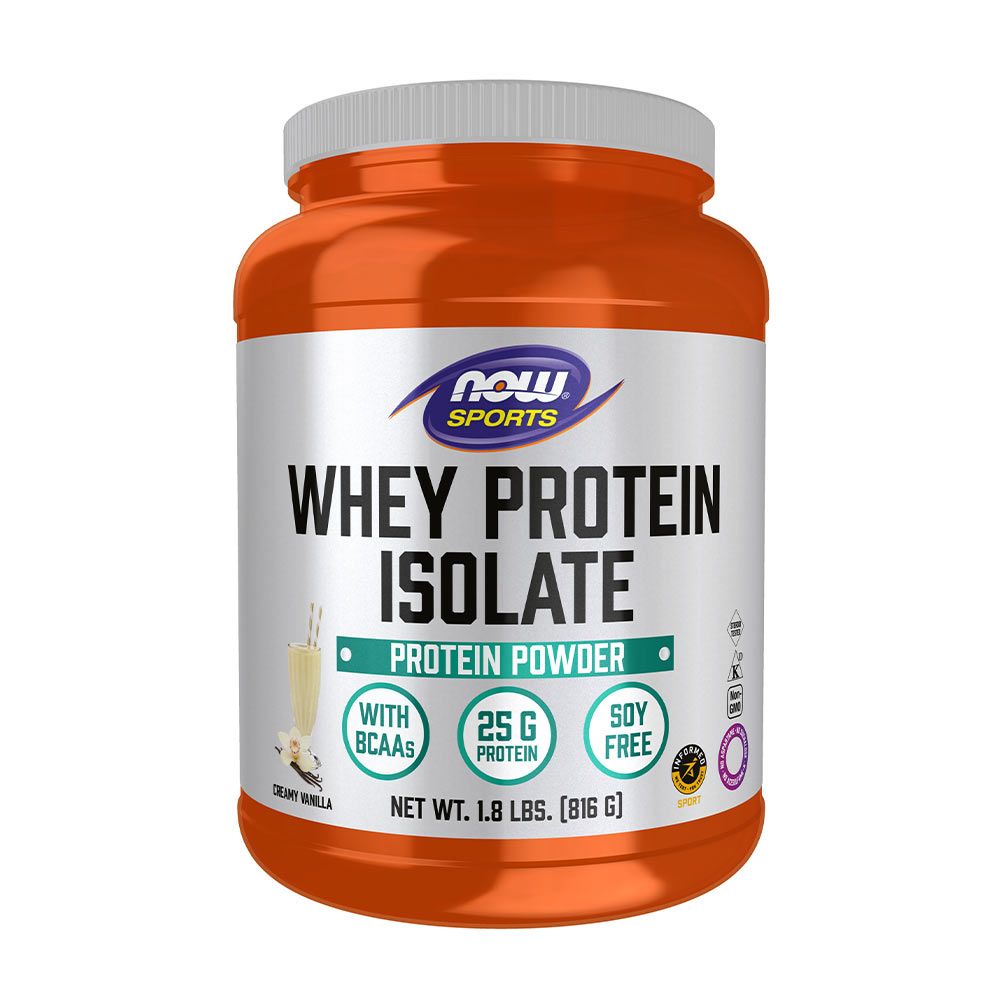 NOW - WHEY PROTEIN ISOLATE -TEJSAVÓFEHÉRJE IZOLÁTUM - KRÉMES VANÍLIA - 816 G NOW - WHEY PROTEIN ISOLATE -TEJSAVÓFEHÉRJE IZOLÁTUM - KRÉMES VANÍLIA - 816 G