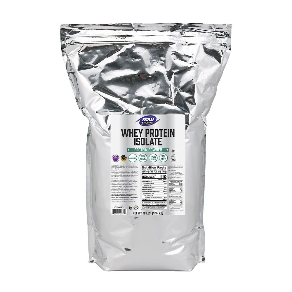 NOW - WHEY PROTEIN ISOLATE -TEJSAVÓFEHÉRJE IZOLÁTUM - ÍZESÍTETLEN - 4540 G NOW - WHEY PROTEIN ISOLATE -TEJSAVÓFEHÉRJE IZOLÁTUM - ÍZESÍTETLEN - 4540 G