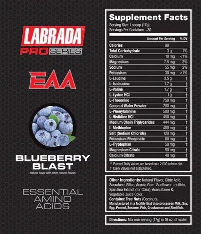 LABRADA - EAAs - ESZENCIÁLIS AMINO SAV - 510 G LABRADA - EAAs - ESZENCIÁLIS AMINO SAV - 510 G