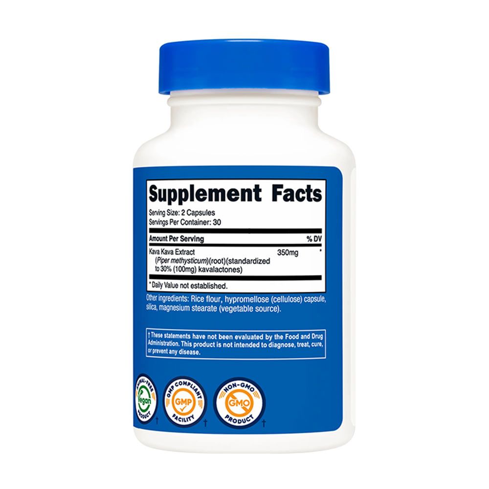 NUTRICOST - KAVA KAVA 200 MG - 60 KAPSZULA NUTRICOST - KAVA KAVA 200 MG - 60 KAPSZULA