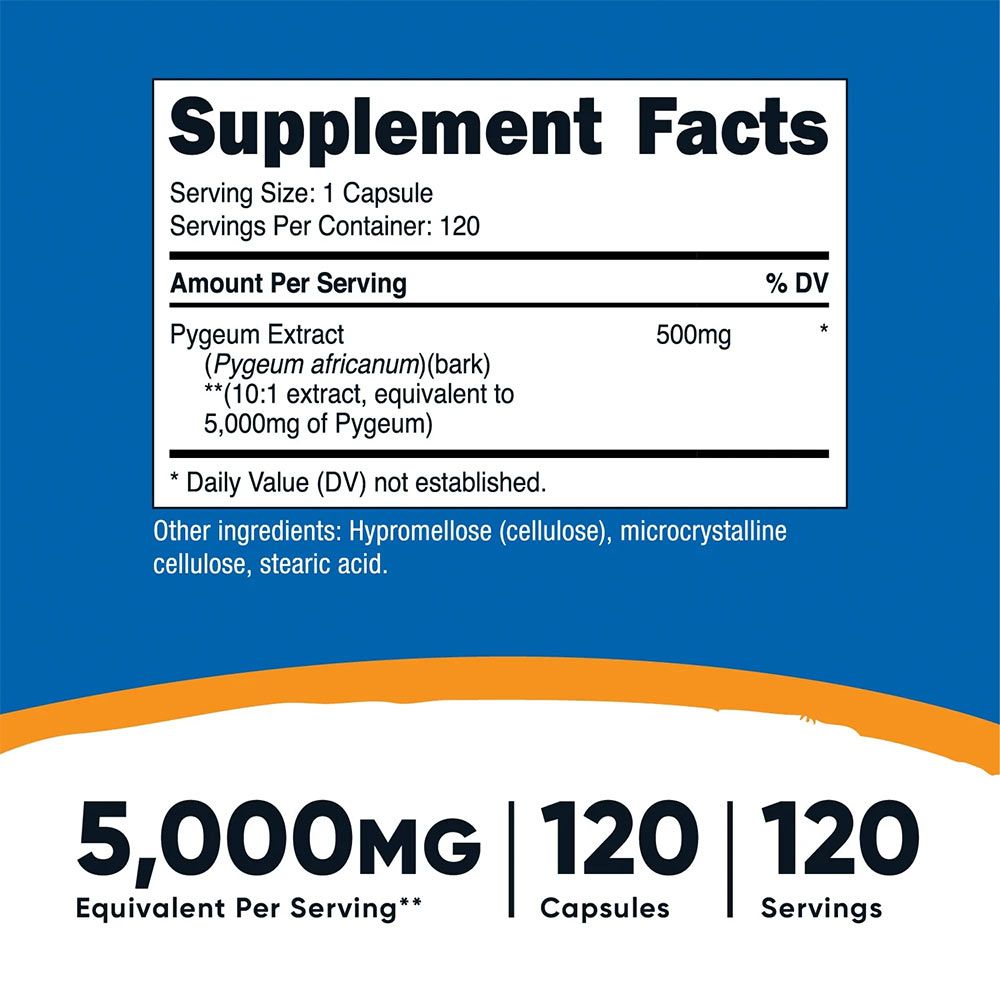 NUTRICOST - PYGEUM - 120 KAPSZULA NUTRICOST - PYGEUM - 120 KAPSZULA