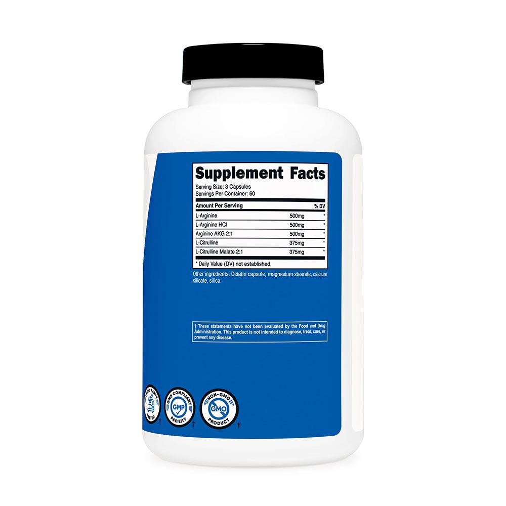 NUTRICOST - NITRIC OXIDE BOOSTER 750 MG - 180 KAPSZULA NUTRICOST - NITRIC OXIDE BOOSTER 750 MG - 180 KAPSZULA