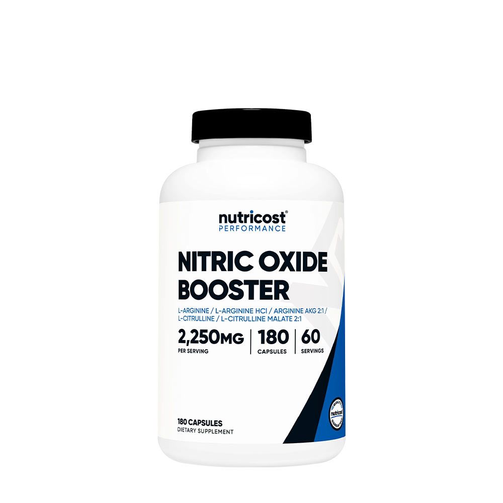 NUTRICOST - NITRIC OXIDE BOOSTER 750 MG - 180 KAPSZULA NUTRICOST - NITRIC OXIDE BOOSTER 750 MG - 180 KAPSZULA