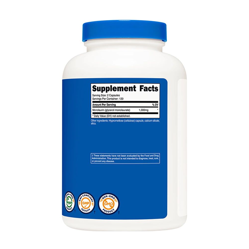 NUTRICOST - MONOLAURIN - 240 KAPSZULA NUTRICOST - MONOLAURIN - 240 KAPSZULA