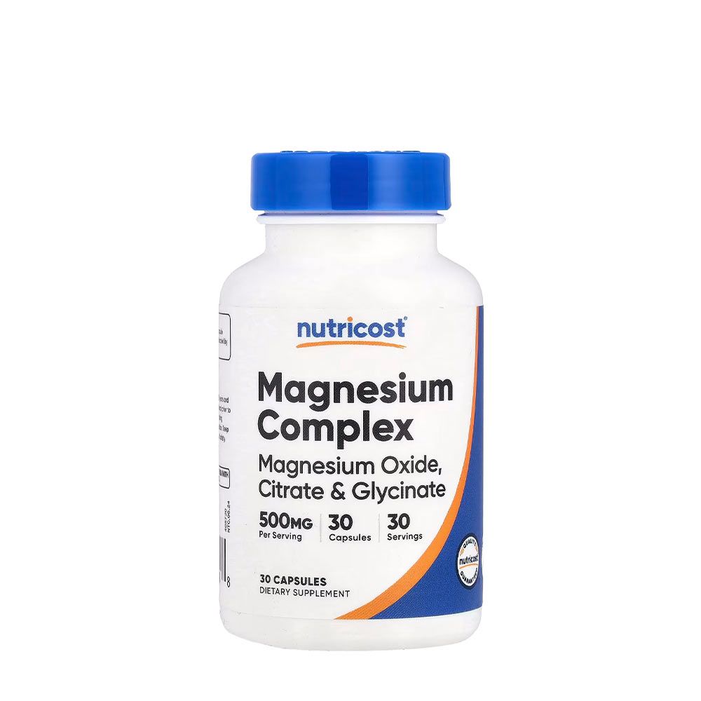 NUTRICOST - MAGNESIUM COMPLEX 500 MG - 30 KAPSZULA NUTRICOST - MAGNESIUM COMPLEX 500 MG - 30 KAPSZULA