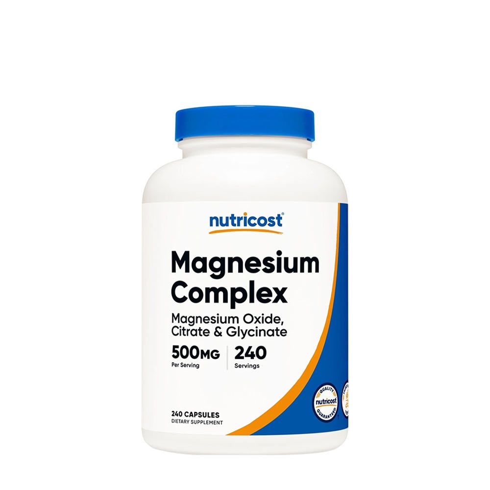 NUTRICOST - MAGNESIUM COMPLEX 500 MG - 240 KAPSZULA NUTRICOST - MAGNESIUM COMPLEX 500 MG - 240 KAPSZULA