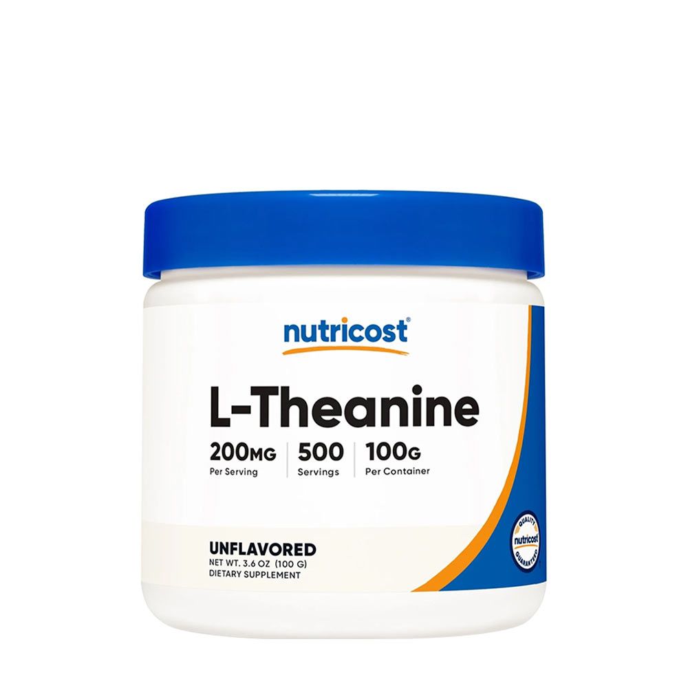 NUTRICOST - L-THEANINE POR - 100 G NUTRICOST - L-THEANINE POR - 100 G