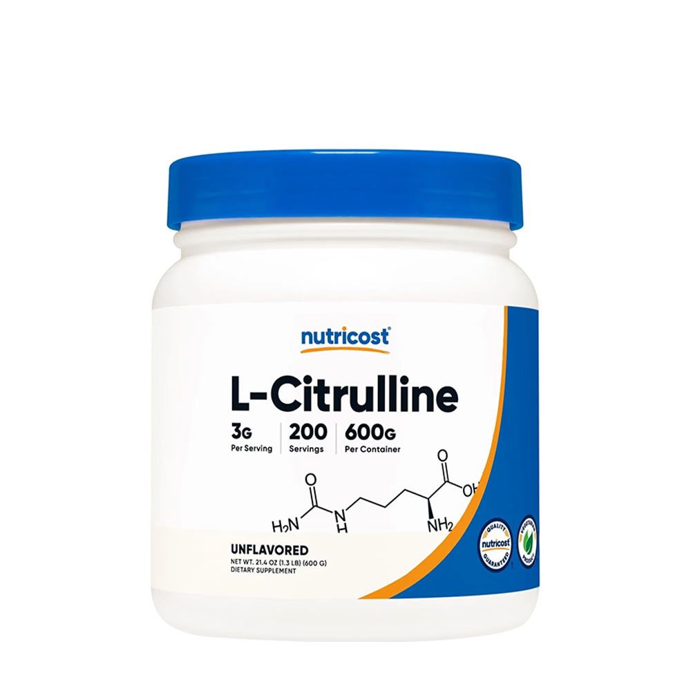 NUTRICOST - L-CITRULLINE (BASE) POR - 600 G NUTRICOST - L-CITRULLINE (BASE) POR - 600 G