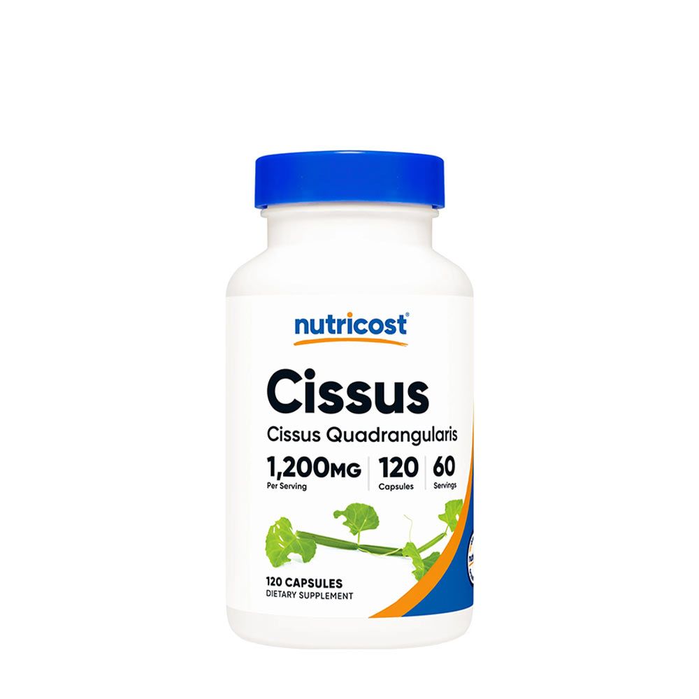 NUTRICOST - CISSUS QUADRANGULARIS - SZÖGLETESSZÁRÚ DÉLSZŐLŐ - 120 KAPSZULA NUTRICOST - CISSUS QUADRANGULARIS - SZÖGLETESSZÁRÚ DÉLSZŐLŐ - 120 KAPSZULA