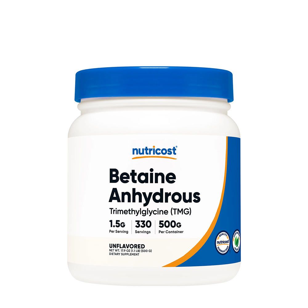 NUTRICOST - BETAINE ANHYDROUS (TMG) POR - 500 G NUTRICOST - BETAINE ANHYDROUS (TMG) POR - 500 G