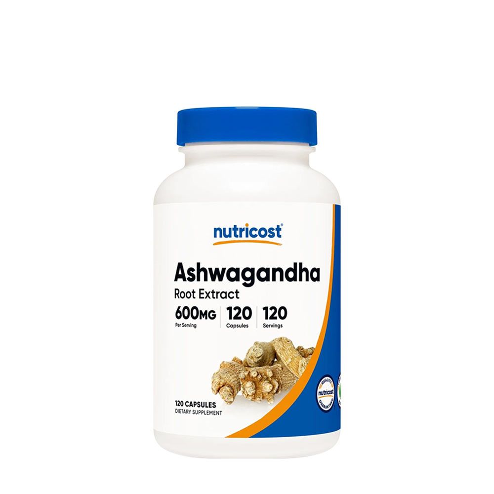 NUTRICOST - ASHWAGANDHA ROOT - 120 KAPSZULA NUTRICOST - ASHWAGANDHA ROOT - 120 KAPSZULA