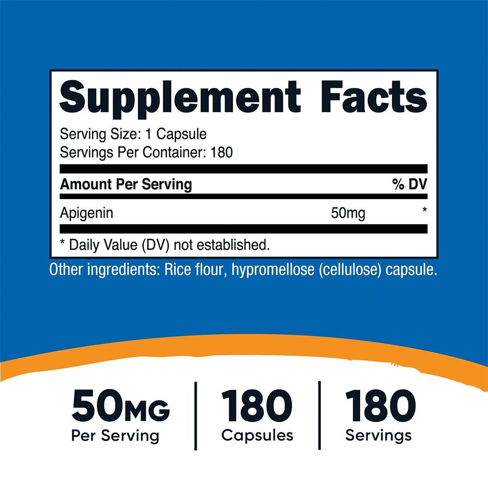 NUTRICOST - APIGENIN - 180 KAPSZULA NUTRICOST - APIGENIN - 180 KAPSZULA