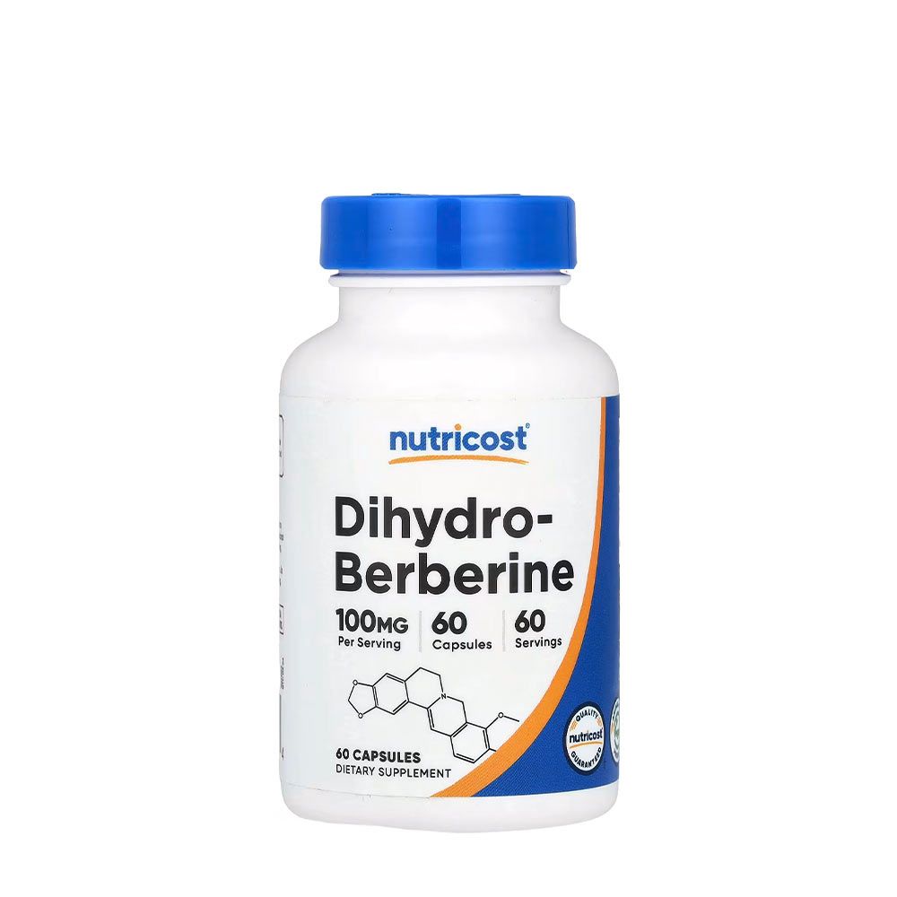 NUTRICOST - DIHYDROBERBERINE 100 MG - 60 KAPSZULA NUTRICOST - DIHYDROBERBERINE 100 MG - 60 KAPSZULA