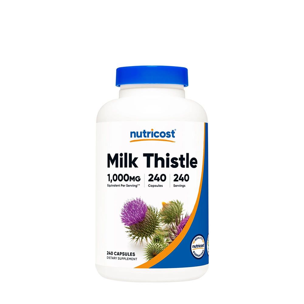 NUTRICOST - MILK THISTLE 1000 MG - MÁRIATÖVIS - 240 KAPSZULA NUTRICOST - MILK THISTLE 1000 MG - MÁRIATÖVIS - 240 KAPSZULA