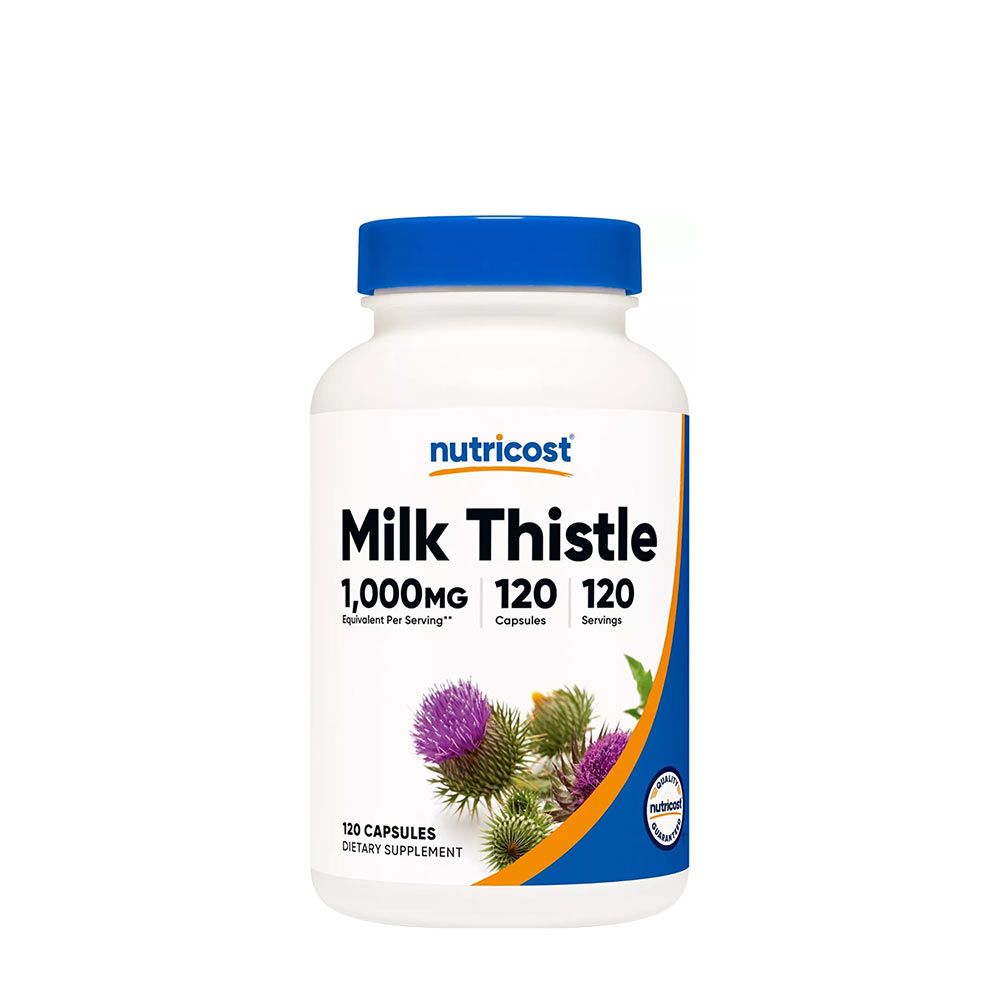 NUTRICOST - MILK THISTLE 1000 MG - MÁRIATÖVIS - 120 KAPSZULA NUTRICOST - MILK THISTLE 1000 MG - MÁRIATÖVIS - 120 KAPSZULA
