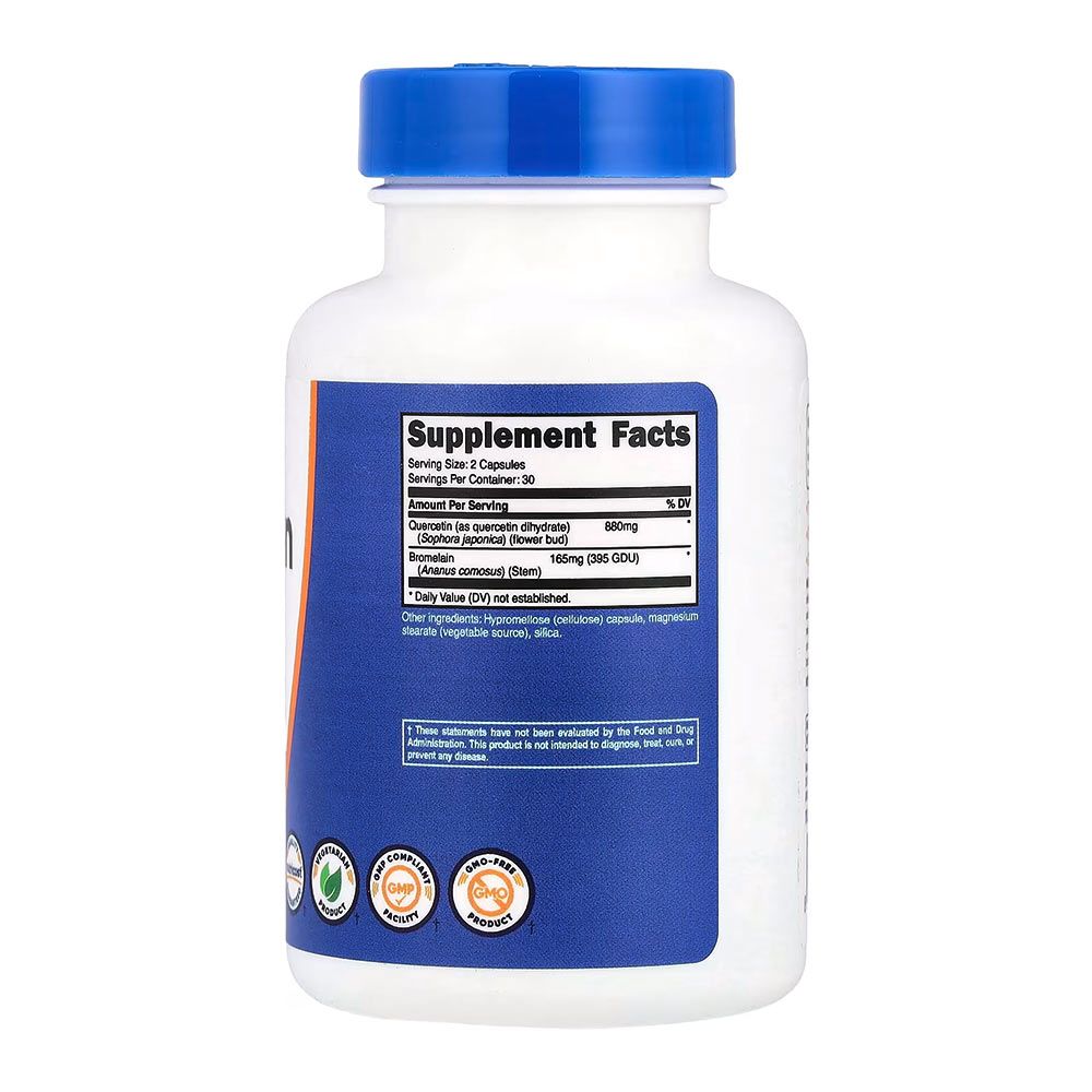 NUTRICOST - QUERCETIN (WITH BROMELAIN) 880 MG - 60 KAPSZULA NUTRICOST - QUERCETIN (WITH BROMELAIN) 880 MG - 60 KAPSZULA