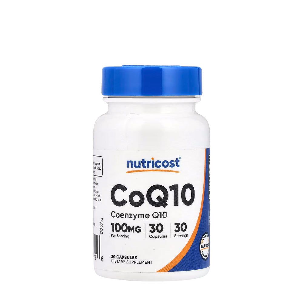 NUTRICOST - COQ10 100 MG - 30 KAPSZULA NUTRICOST - COQ10 100 MG - 30 KAPSZULA