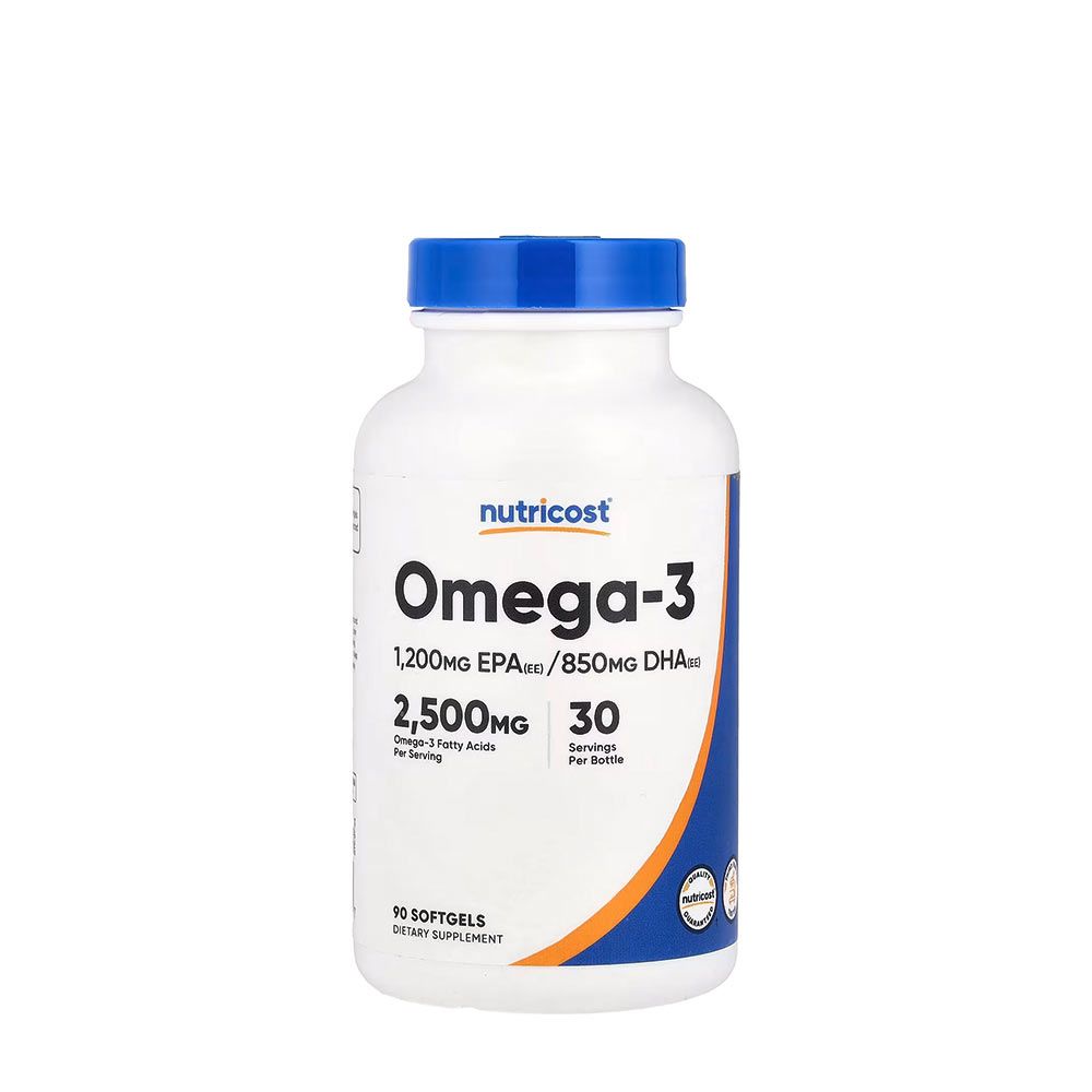 NUTRICOST - OMEGA-3 2500 MG - 90 KAPSZULA NUTRICOST - OMEGA-3 2500 MG - 90 KAPSZULA