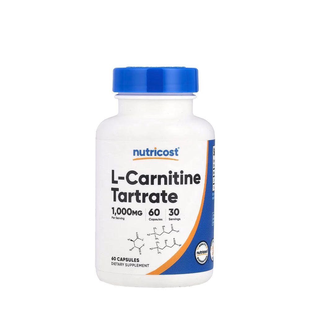 NUTRICOST - L-CARNITINE TARTRATE - 60 KAPSZULA NUTRICOST - L-CARNITINE TARTRATE - 60 KAPSZULA