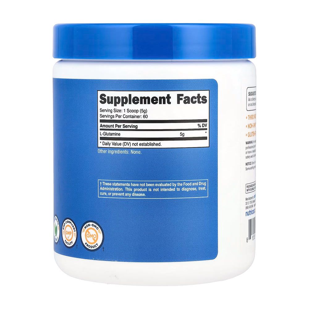 NUTRICOST - L-GLUTAMINE POR - 300 G NUTRICOST - L-GLUTAMINE POR - 300 G