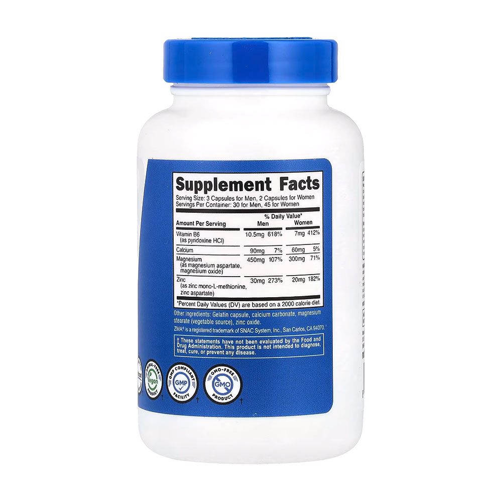 NUTRICOST - ZMA - 90 KAPSZULA NUTRICOST - ZMA - 90 KAPSZULA