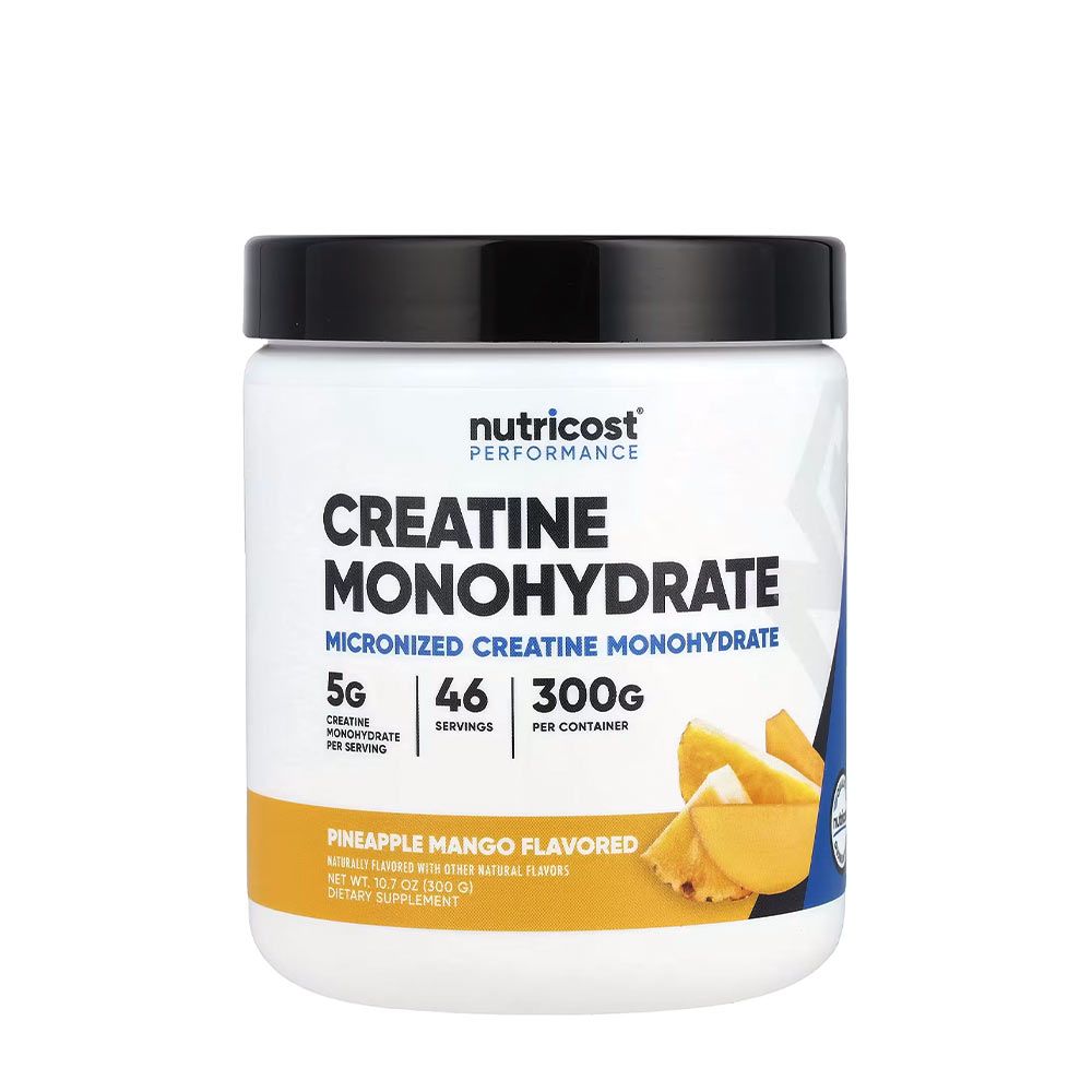 NUTRICOST - CREATINE MONOHYDRATE POR - ANANÁSZOS MANGÓ ÍZŰ - 300 G NUTRICOST - CREATINE MONOHYDRATE POR - ANANÁSZOS MANGÓ ÍZŰ - 300 G