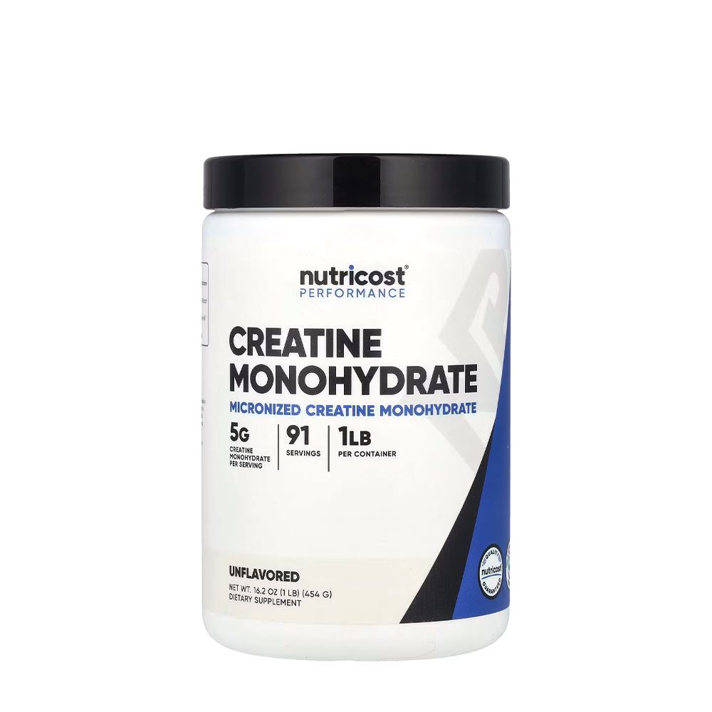 NUTRICOST - CREATINE MONOHYDRATE POR - ÍZESÍTETLEN - 453 G NUTRICOST - CREATINE MONOHYDRATE POR - ÍZESÍTETLEN - 453 G