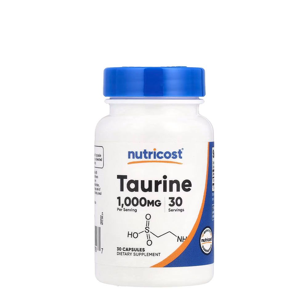 NUTRICOST - TAURINE 1000 MG - 30 KAPSZULA NUTRICOST - TAURINE 1000 MG - 30 KAPSZULA