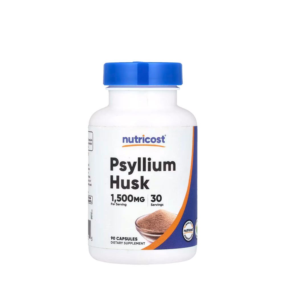 NUTRICOST - PSYLLIUM HUSK 1500 MG - ÚTIFŰMAGHÉJ - 90 KAPSZULA NUTRICOST - PSYLLIUM HUSK 1500 MG - ÚTIFŰMAGHÉJ - 90 KAPSZULA