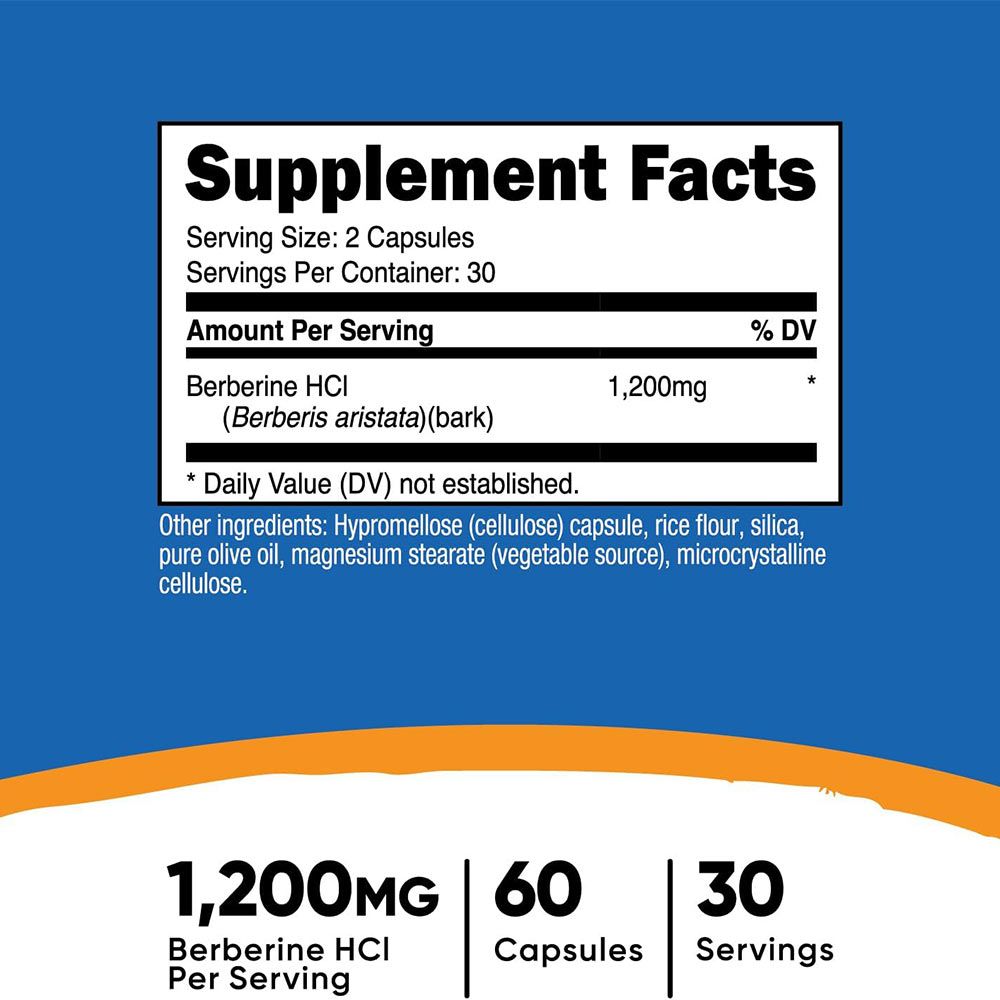 NUTRICOST - BERBERINE - 60 KAPSZULA NUTRICOST - BERBERINE - 60 KAPSZULA