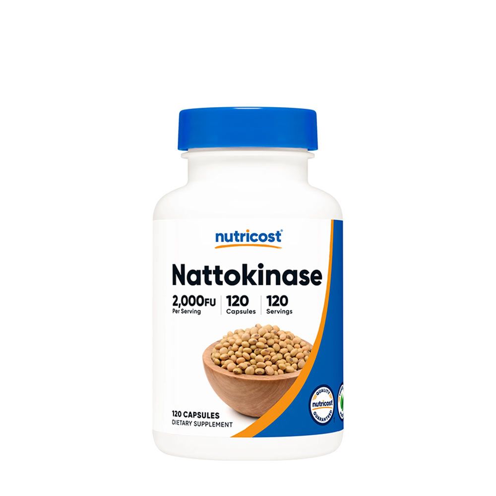 NUTRICOST - NATTOKINASE 2.000 FU - 120 KAPSZULA NUTRICOST - NATTOKINASE 2.000 FU - 120 KAPSZULA