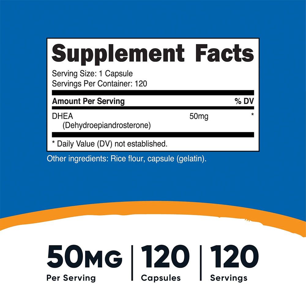 NUTRICOST - DHEA 50 MG - 120 KAPSZULA NUTRICOST - DHEA 50 MG - 120 KAPSZULA