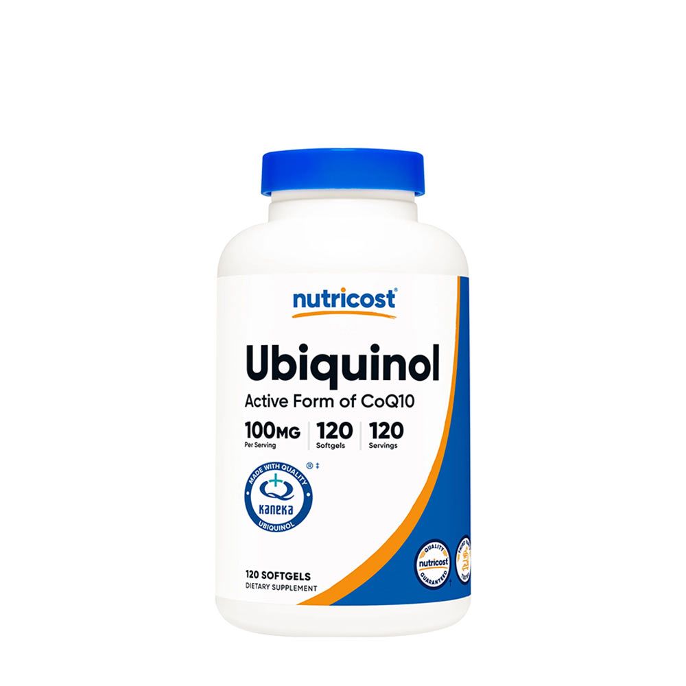 NUTRICOST - UBIQUINOL 100 MG - 120 KAPSZULA NUTRICOST - UBIQUINOL 100 MG - 120 KAPSZULA