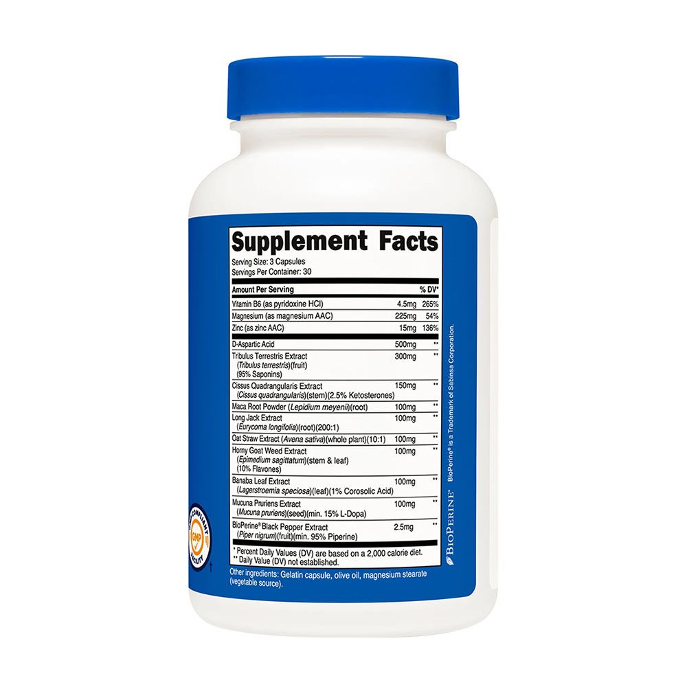NUTRICOST - TESTOSTERONE COMPLEX 1.800 MG - 90 KAPSZULA NUTRICOST - TESTOSTERONE COMPLEX 1.800 MG - 90 KAPSZULA