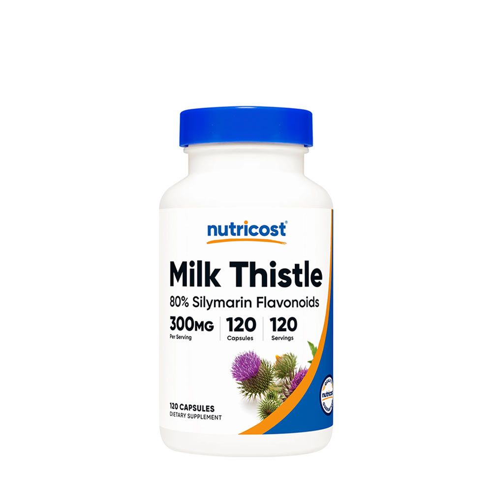 NUTRICOST - MILK THISTLE 300 MG - MÁRIATÖVIS - 120 KAPSZULA NUTRICOST - MILK THISTLE 300 MG - MÁRIATÖVIS - 120 KAPSZULA