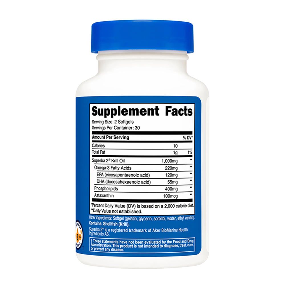NUTRICOST - KRILL OIL COMPLEX 1.000 MG - 60 KAPSZULA NUTRICOST - KRILL OIL COMPLEX 1.000 MG - 60 KAPSZULA
