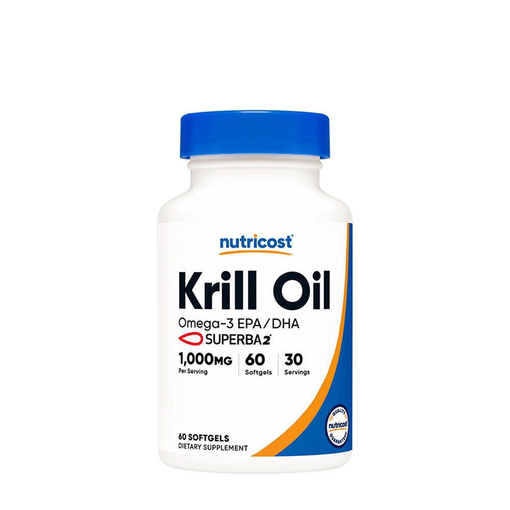 NUTRICOST - KRILL OIL COMPLEX 1.000 MG - 60 KAPSZULA NUTRICOST - KRILL OIL COMPLEX 1.000 MG - 60 KAPSZULA