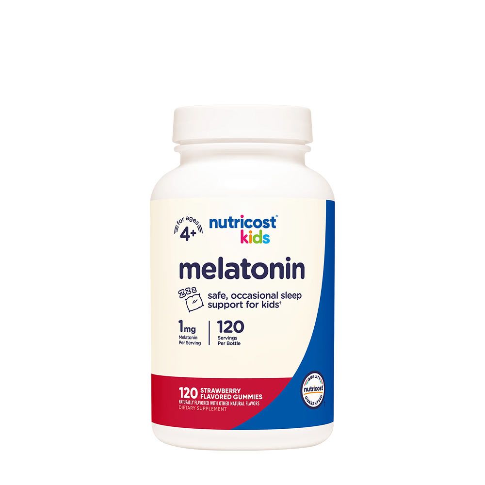 NUTRICOST - KIDS MELATONIN GUMMIES - MELATONIN GUMICUKOR GYEREKEKNEK - EPER ÍZŰ - 120 GUMICUKOR NUTRICOST - KIDS MELATONIN GUMMIES - MELATONIN GUMICUKOR GYEREKEKNEK - EPER ÍZŰ - 120 GUMICUKOR