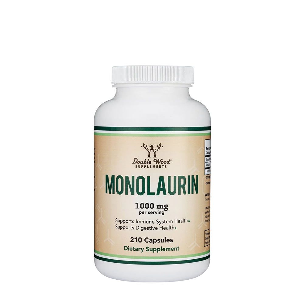 DOUBLE WOOD SUPPLEMENTS - MONOLAURIN - 210 KAPSZULA DOUBLE WOOD SUPPLEMENTS - MONOLAURIN - 210 KAPSZULA