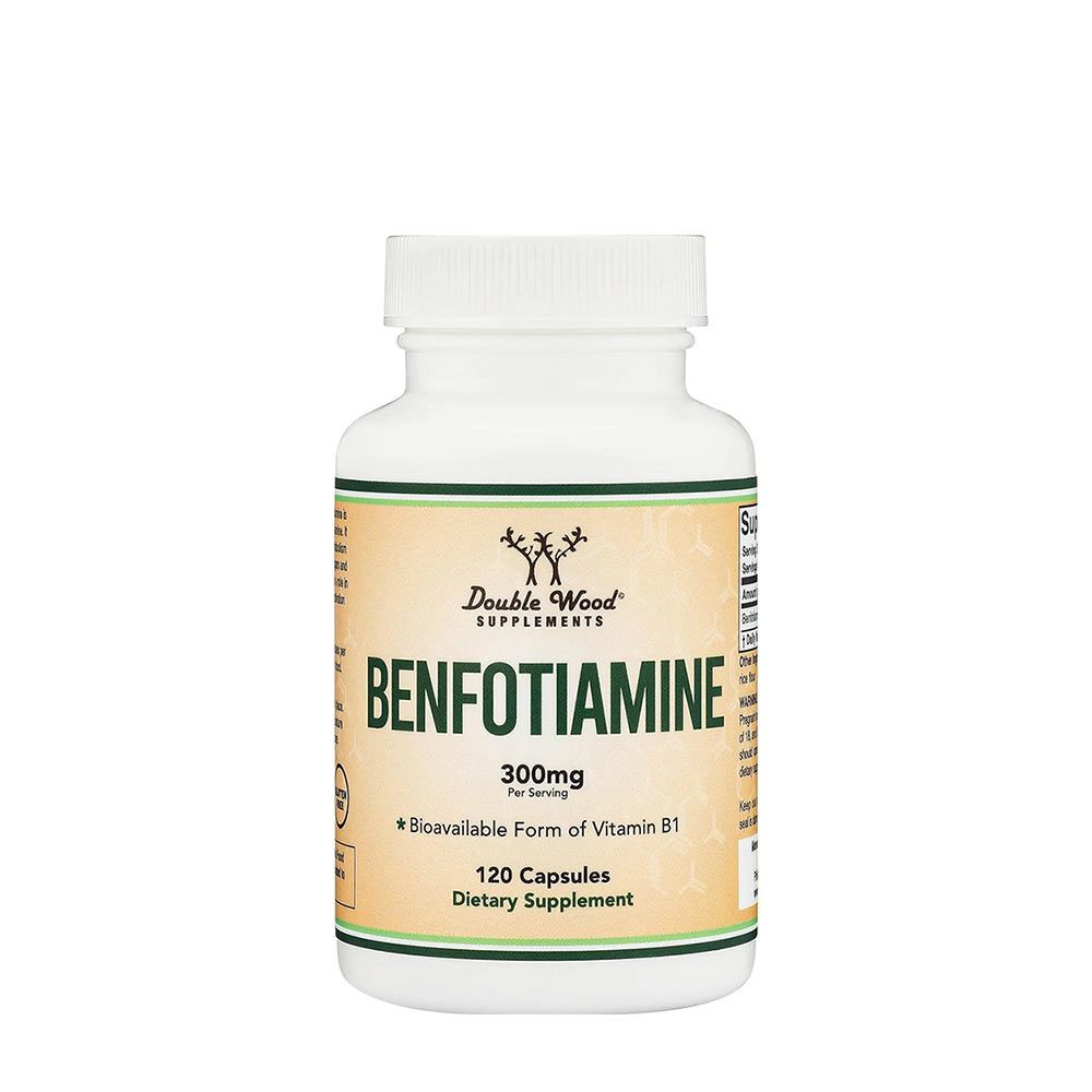 DOUBLE WOOD SUPPLEMENTS - BENFOTIAMINE - 120 KAPSZULA DOUBLE WOOD SUPPLEMENTS - BENFOTIAMINE - 120 KAPSZULA