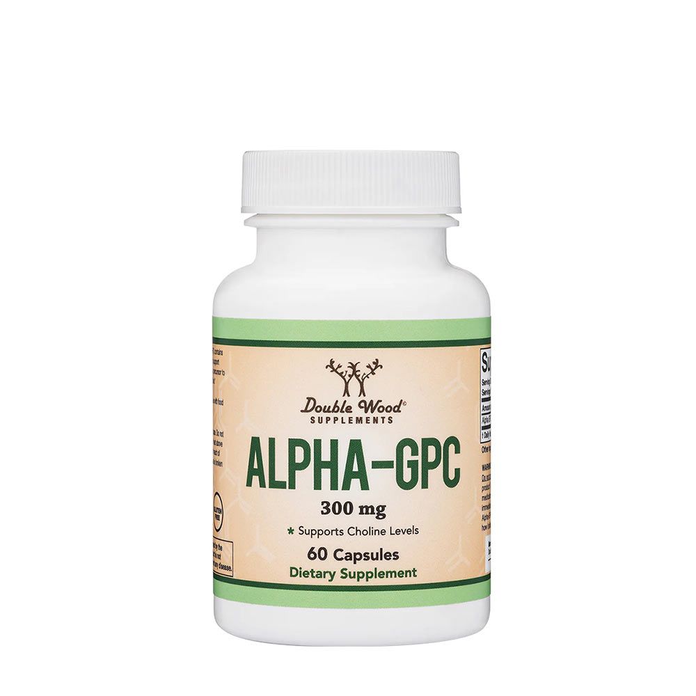 DOUBLE WOOD SUPPLEMENTS - ALPHA GPC - 60 KAPSZULA DOUBLE WOOD SUPPLEMENTS - ALPHA GPC - 60 KAPSZULA