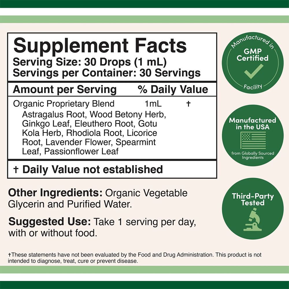 DOUBLE WOOD SUPPLEMENTS - ADRENAL SUPPORT DROPS - 30 ML DOUBLE WOOD SUPPLEMENTS - ADRENAL SUPPORT DROPS - 30 ML