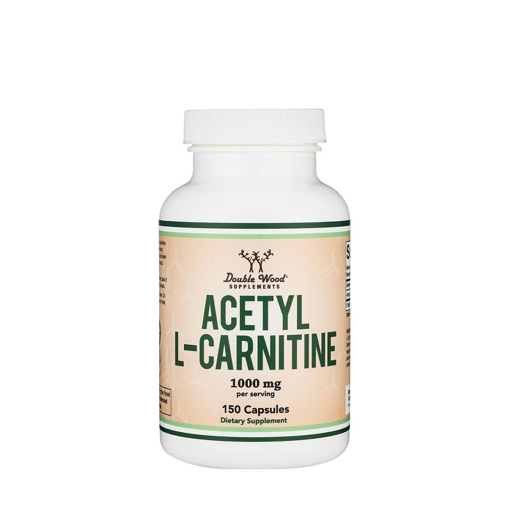 DOUBLE WOOD SUPPLEMENTS - ACETYL L-CARNITINE - 150 KAPSZULA DOUBLE WOOD SUPPLEMENTS - ACETYL L-CARNITINE - 150 KAPSZULA