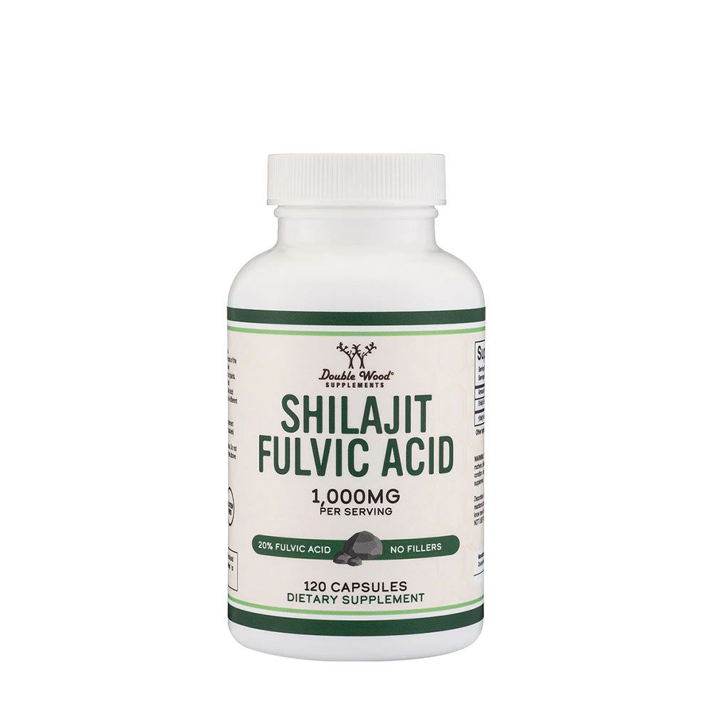 DOUBLE WOOD SUPPLEMENTS - SHILAJIT RESIN - 120 KAPSZULA DOUBLE WOOD SUPPLEMENTS - SHILAJIT RESIN - 120 KAPSZULA
