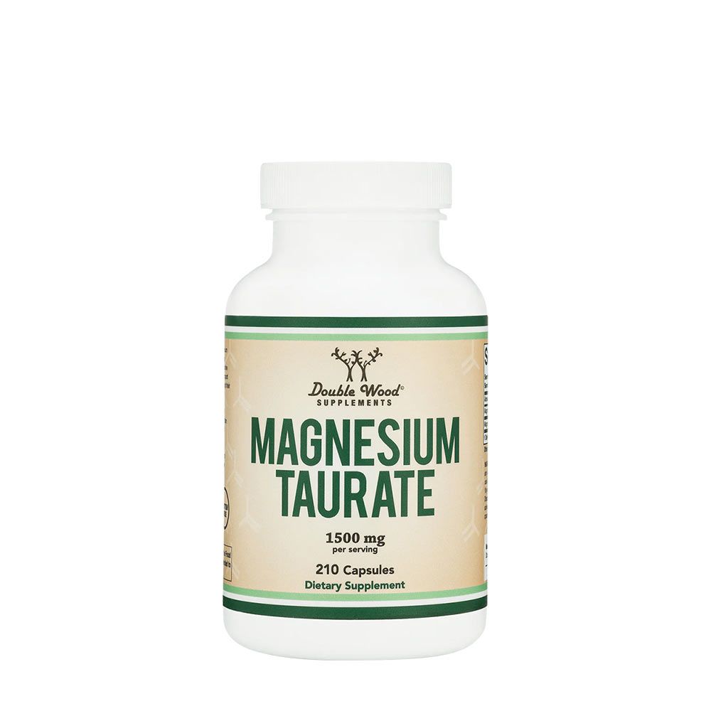 DOUBLE WOOD SUPPLEMENTS - MAGNESIUM TAURATE - 210 KAPSZULA DOUBLE WOOD SUPPLEMENTS - MAGNESIUM TAURATE - 210 KAPSZULA