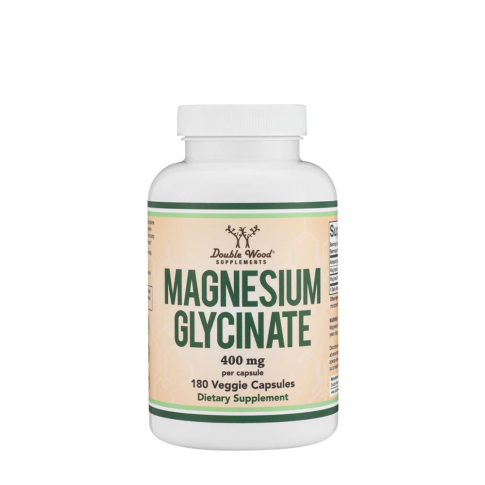 DOUBLE WOOD- SUPPLEMENTS MAGNESIUM GLYCINATE - 180 KAPSZULA DOUBLE WOOD- SUPPLEMENTS MAGNESIUM GLYCINATE - 180 KAPSZULA