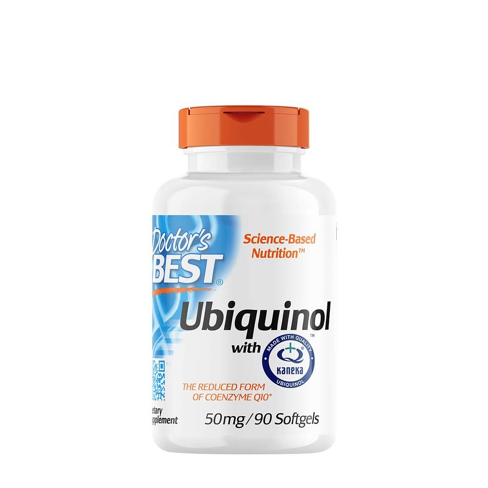 DOCTOR'S BEST - UBIQUINOL (KANEKA UBIQUINOL) 50 MG - 90 KAPSZULA DOCTOR'S BEST - UBIQUINOL (KANEKA UBIQUINOL) 50 MG - 90 KAPSZULA
